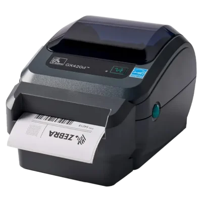 لیبل پرینتر zebra مدل Gk420T با کاتر